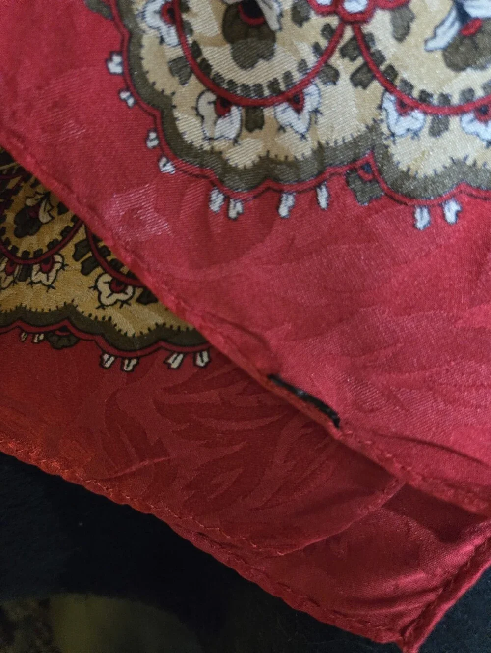 Paisley ELLEN TRACY Silk Scarf